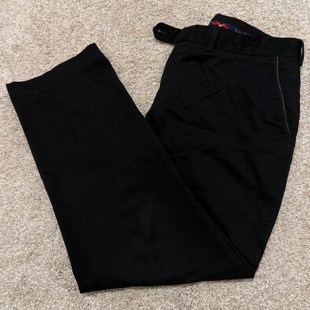 90s Vintage Polo Ralph Lauren Dress Pants | Black | 38x32‎